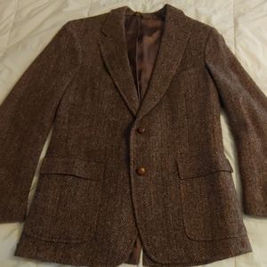 Harris Tweed Herringbone Sport Coat